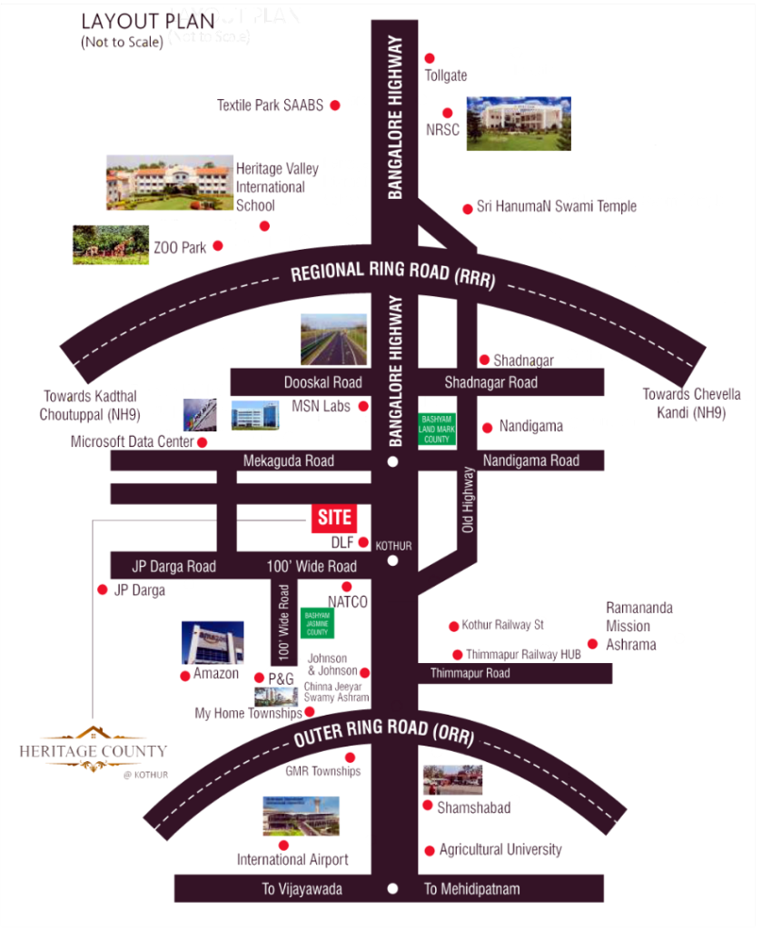 kothur location layout