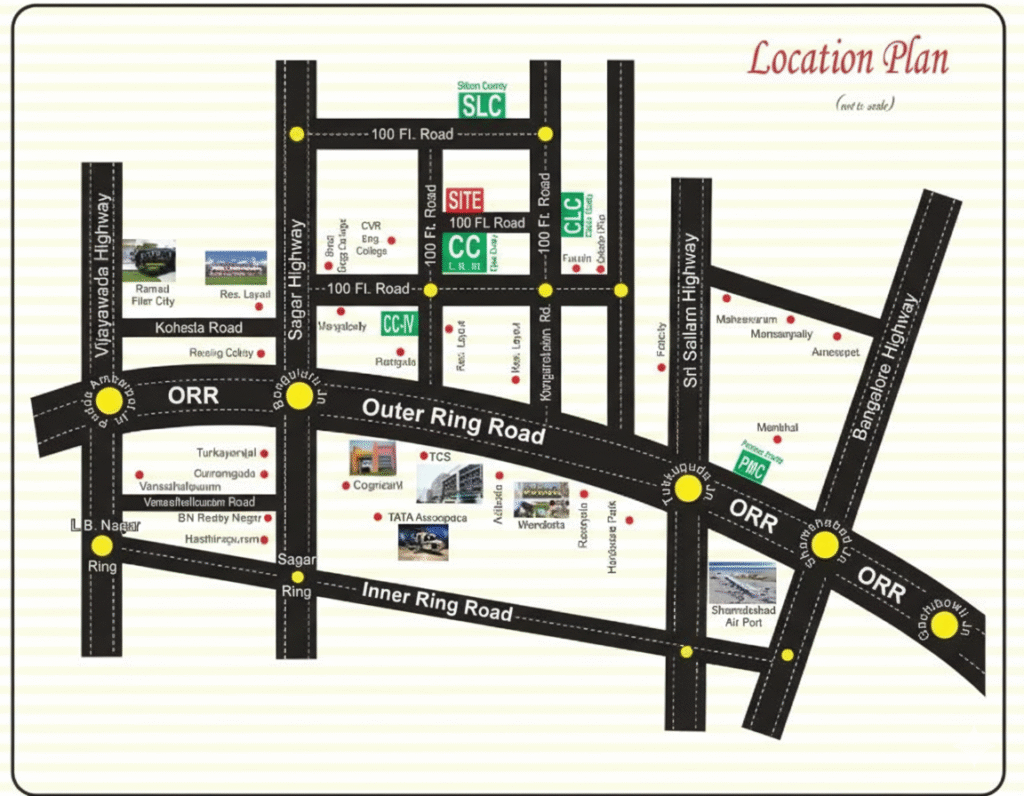 Cyber county Location Map
