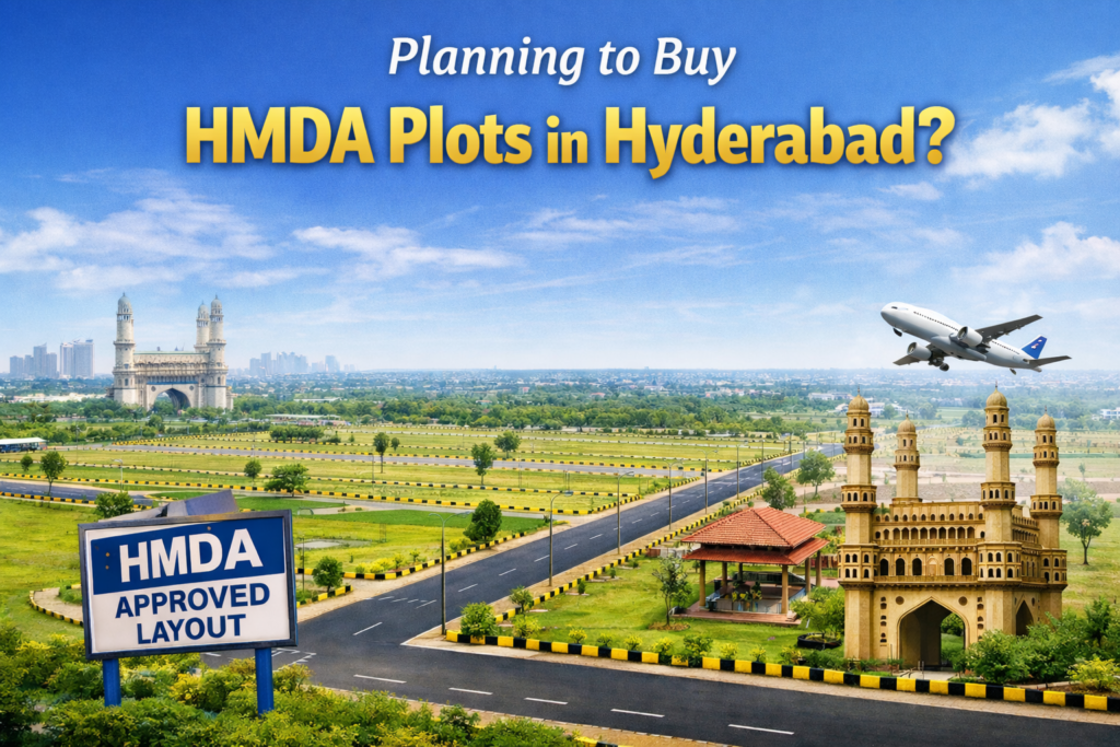 Planning to Buy HMDA Plots in Hyderabad – HMDA Approved Layout with Open Plots
